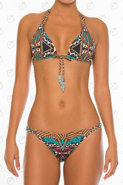 Curacao Triángulo Vestido De Baño Set