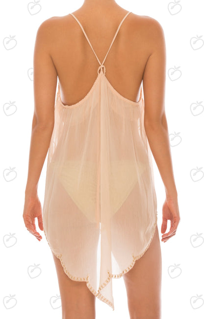 Shine Gold Shirt Coverup